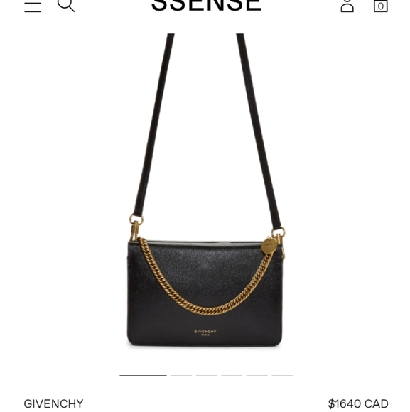 Givenchy Handbags - GIVENCHY cross3 leather chain bag